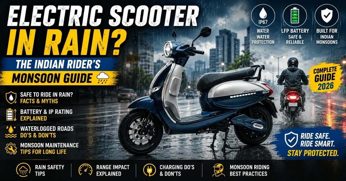 Electric Scooter in Rain: The Indian Rider's Monsoon Guide