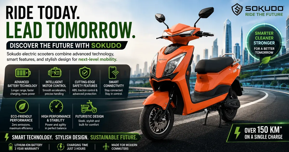 The Smart Ride: A Closer Look at Sokudo’s Cutting-Edge Technical Features