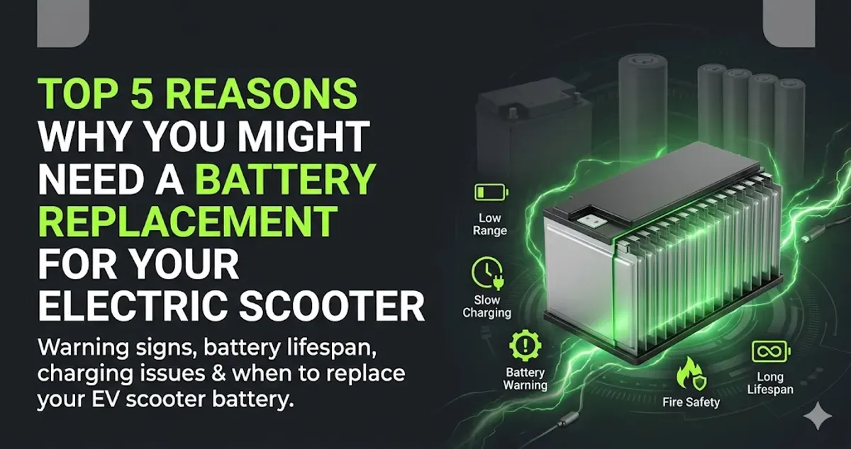 Top 5 Reasons Why You Might Need a Battery Replacement