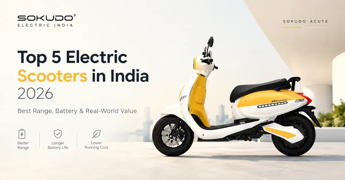 Top 5 Electric Scooters in India (2026)