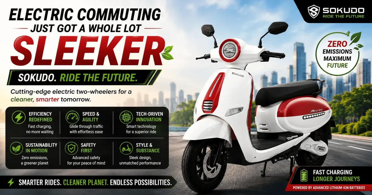 Electric Dreams: How Sokudo is Redefining Commuting for the Next Generation
