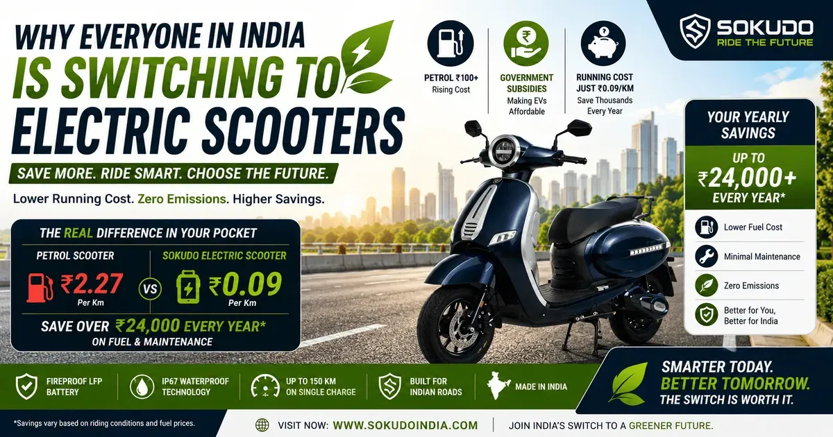 Why Everyone in India Is Switching to Electric Scooters?