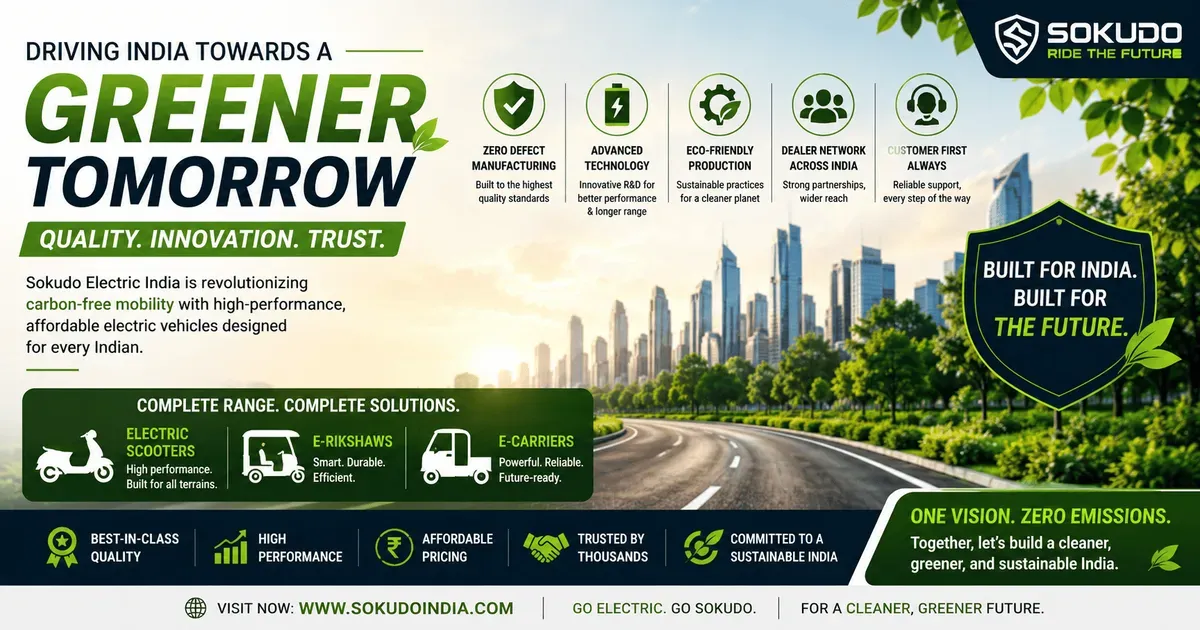 Sokudo Electric India: Charged to Go!