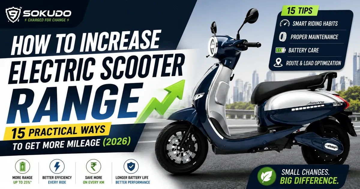 How to Increase Electric Scooter Range: 15 Practical Ways to Get More Mileage